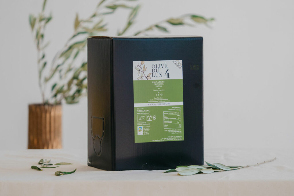 bio olivenöl bag in box